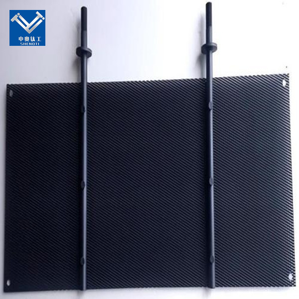 electrolysis titanium electrode